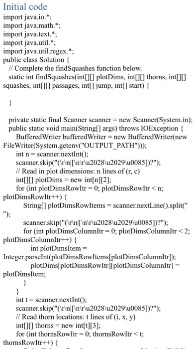 fate. initial code in text format import java.io.*; import java.math.*; import java.text.*;