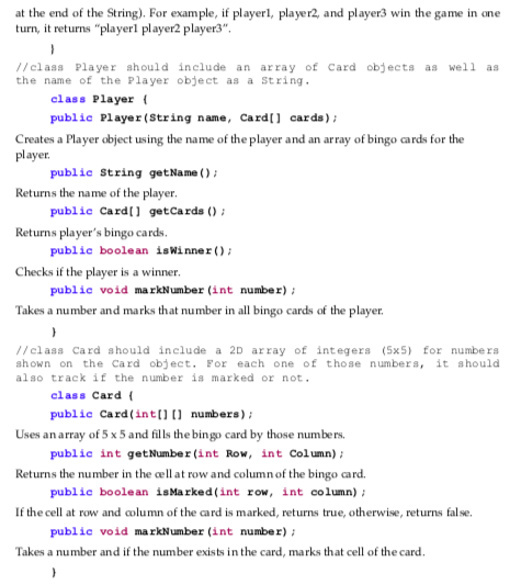 i need it all to fall under one class and to fulfill