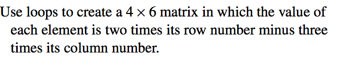 the question asks for a matlab code to do the following. Use