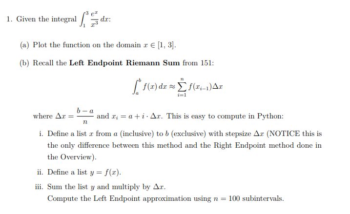 Solve in Python using from numpy import * import sympy as sp