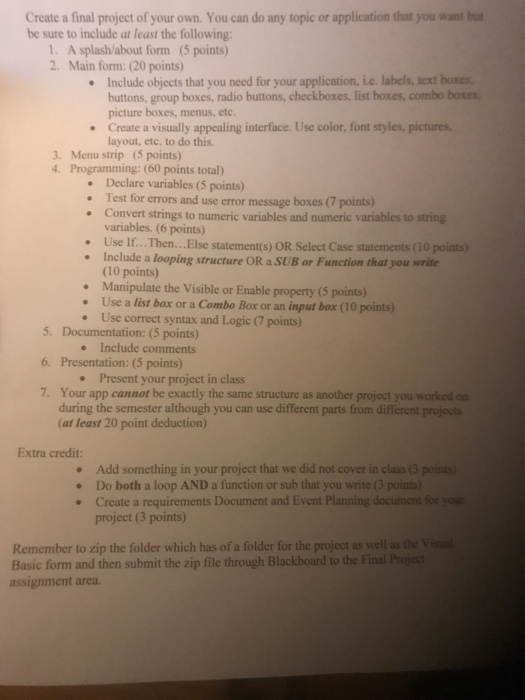 Programming Visual Basic, Windows Classic Desktop, Windows Form App(.NET Framework) Form1.vb Create