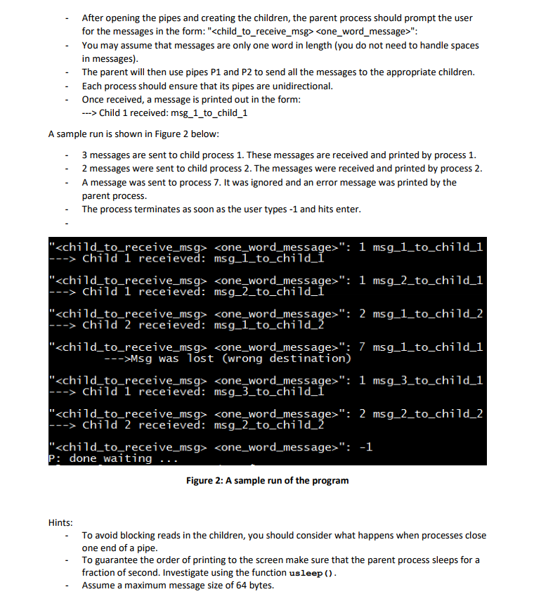 do question 2 I already posted question 1 sperately. More on Pipes