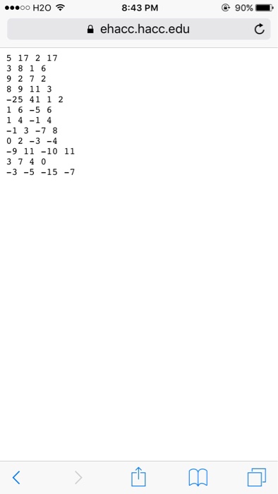 this program too many times and every time the answer is wrong