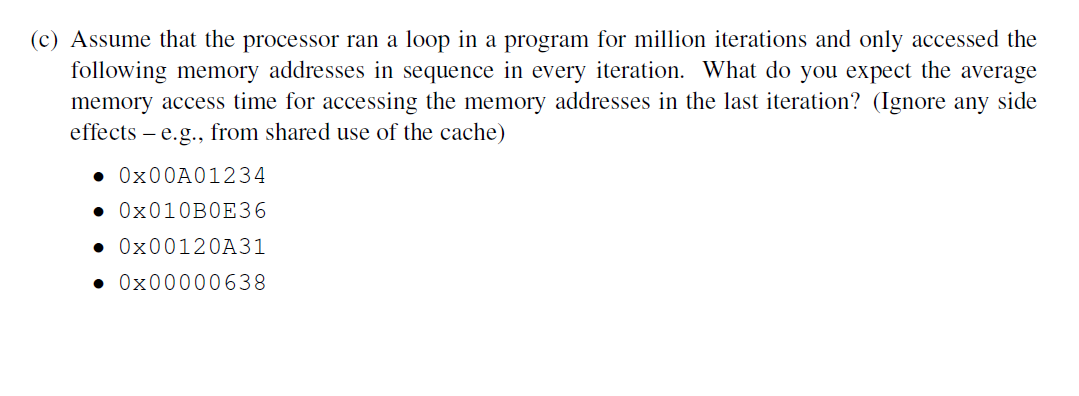 set-associative L1 cache with 256 blocks in total. Each block contains 16