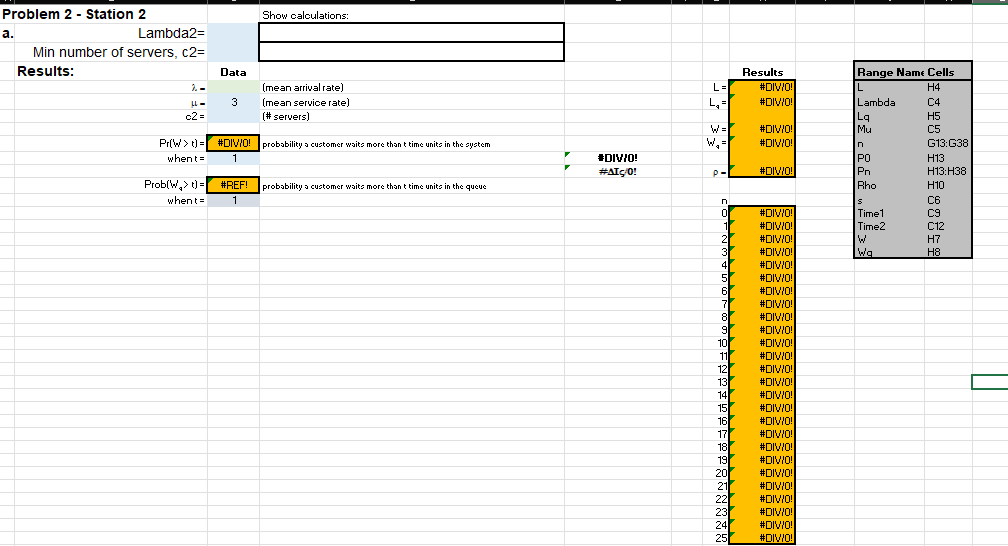 server in each station is given such that denotes the service rate