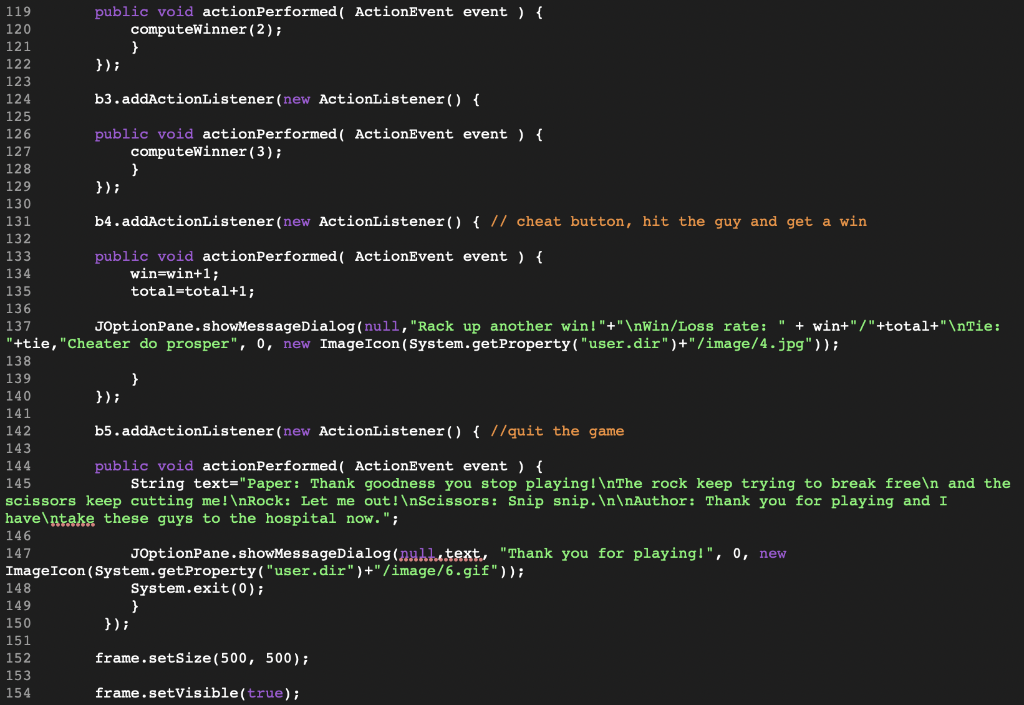 3 import java.awt.event.*; 4 import javax.swing.*; 5 6 / ** 7 *