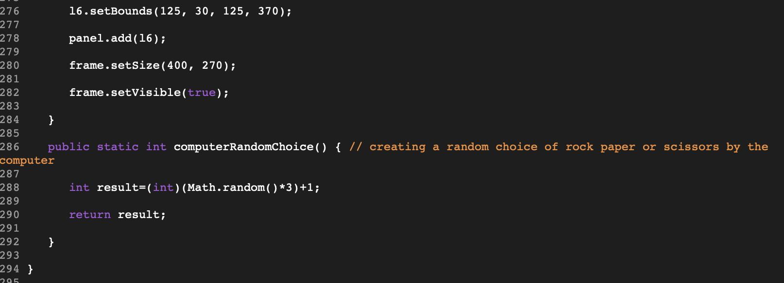 * There is a "Quit" & "Cheat" button the quit button is