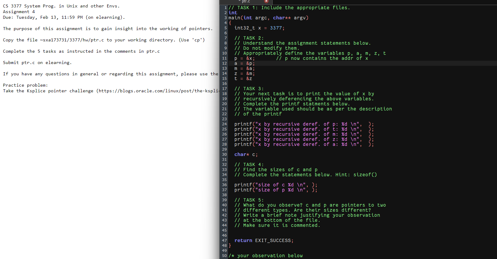  // TASK 1: Include the appropriate files. int main(int argc, char**