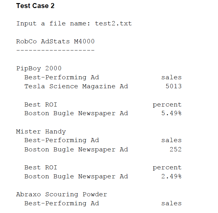first big project, identifying trends in product sales, and the effectiveness of