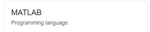  MATLAB Programming language Write a program that uses an input function