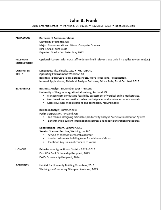 write the html and css code for this exact document John B.