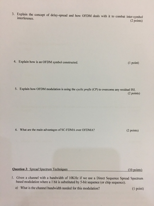 2. How many frequencies are needed if we want to send 4