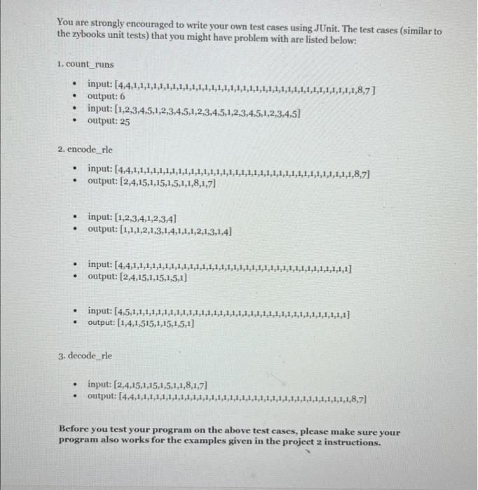 the given input in the instructions. i have also added special cases