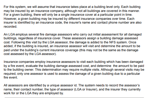 can be used to support tracking of the building damage caused by