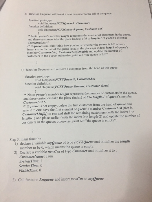 last page. Thank you! CSC326 Lab Assignment 6 Queues Dae on 04/23/2018