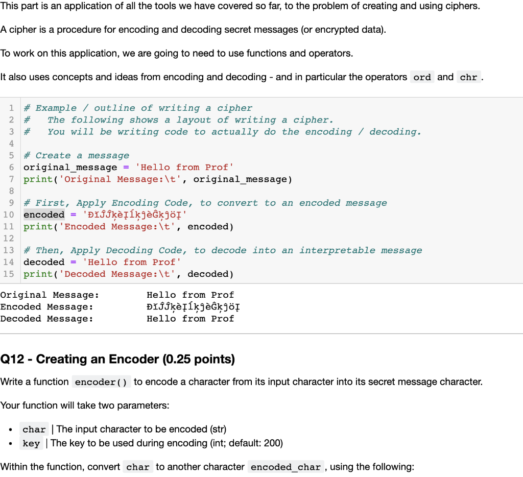  using python to answer this question. This part is an application