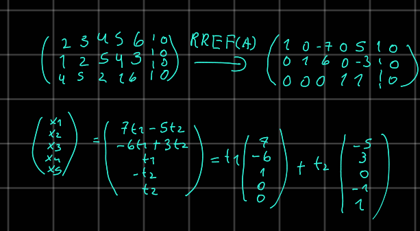 Create a MATLAB code that inputs an Augmented Matrix of which the