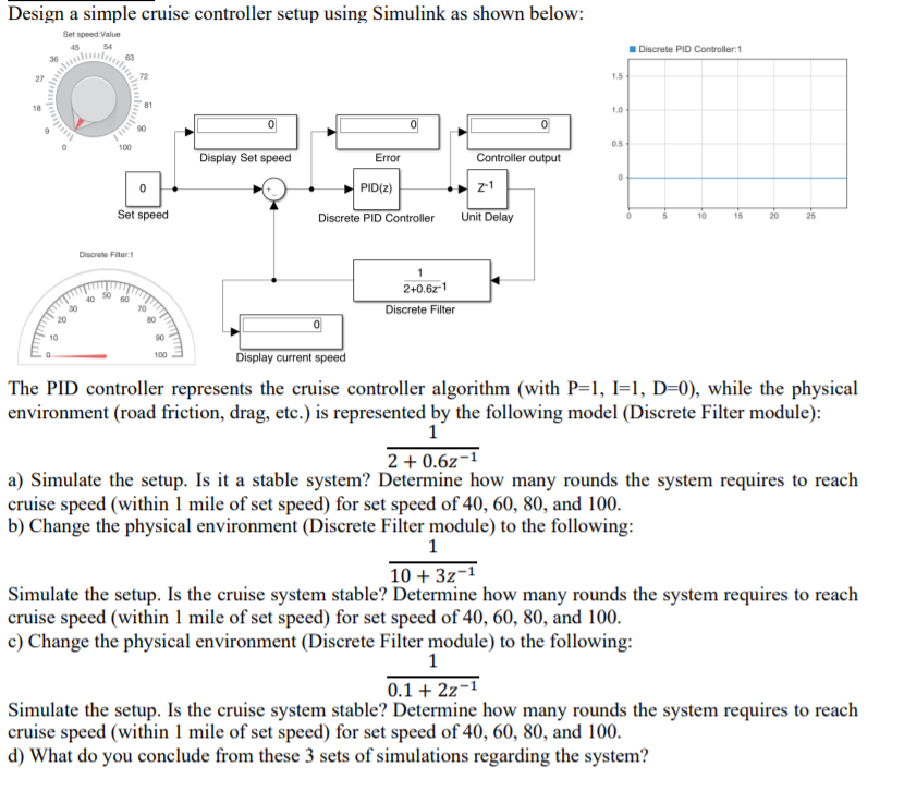 please help me to do this problem Design a simple cruise