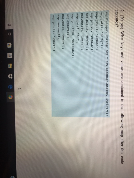 the following method: public static void mystery1 (int n) if (n