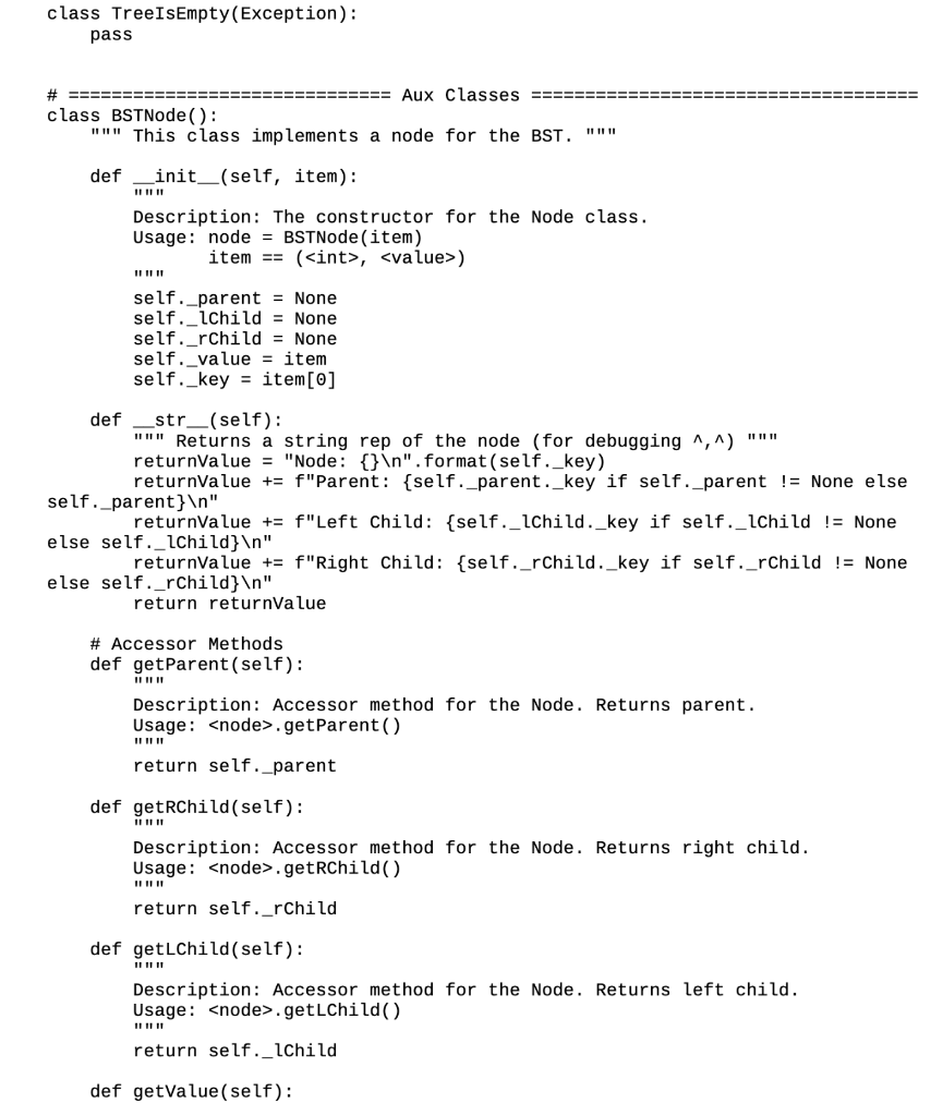 us for a self-balancing binary tree such as a red-black tree. 2