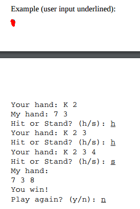 an object class named DeckOfCards that models a randomized deck of playing