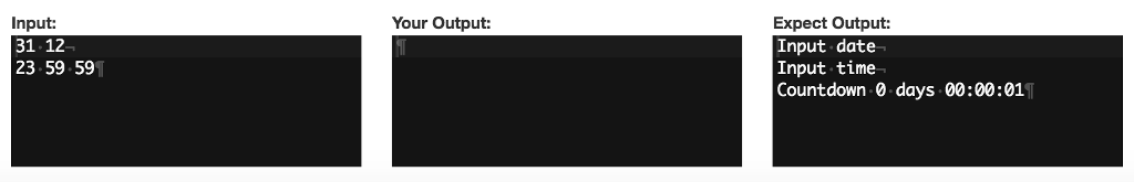 before the New Year. The beginning of the coming New Year is