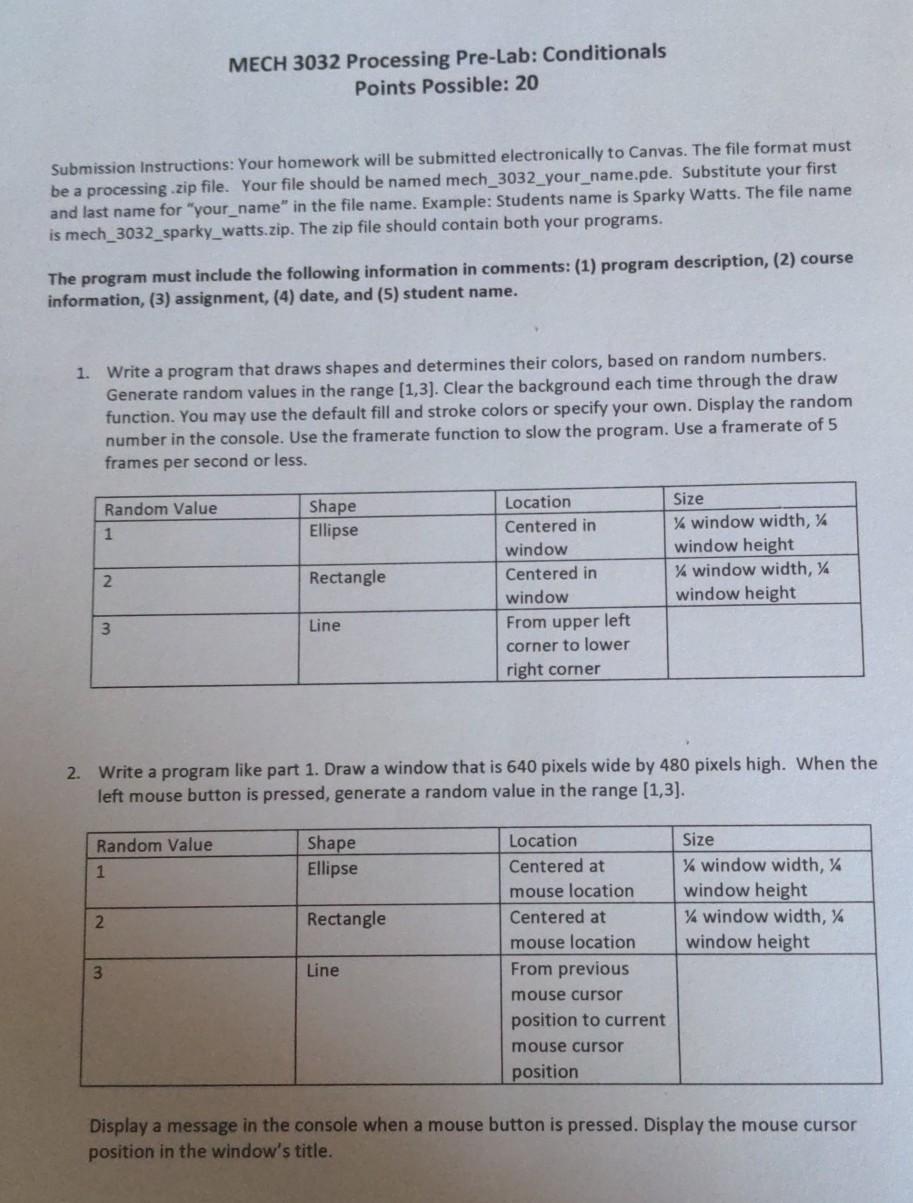  posting both together because they're related, done in Processing, java MECH