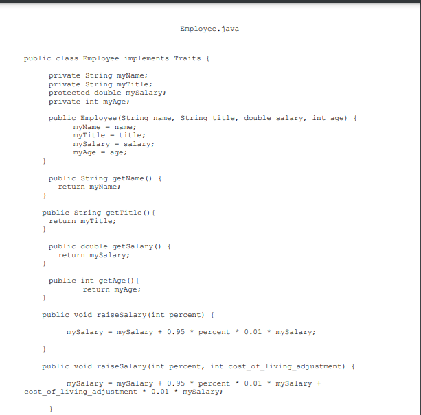refer to the code in the Appendix (pages 2 - 6) to