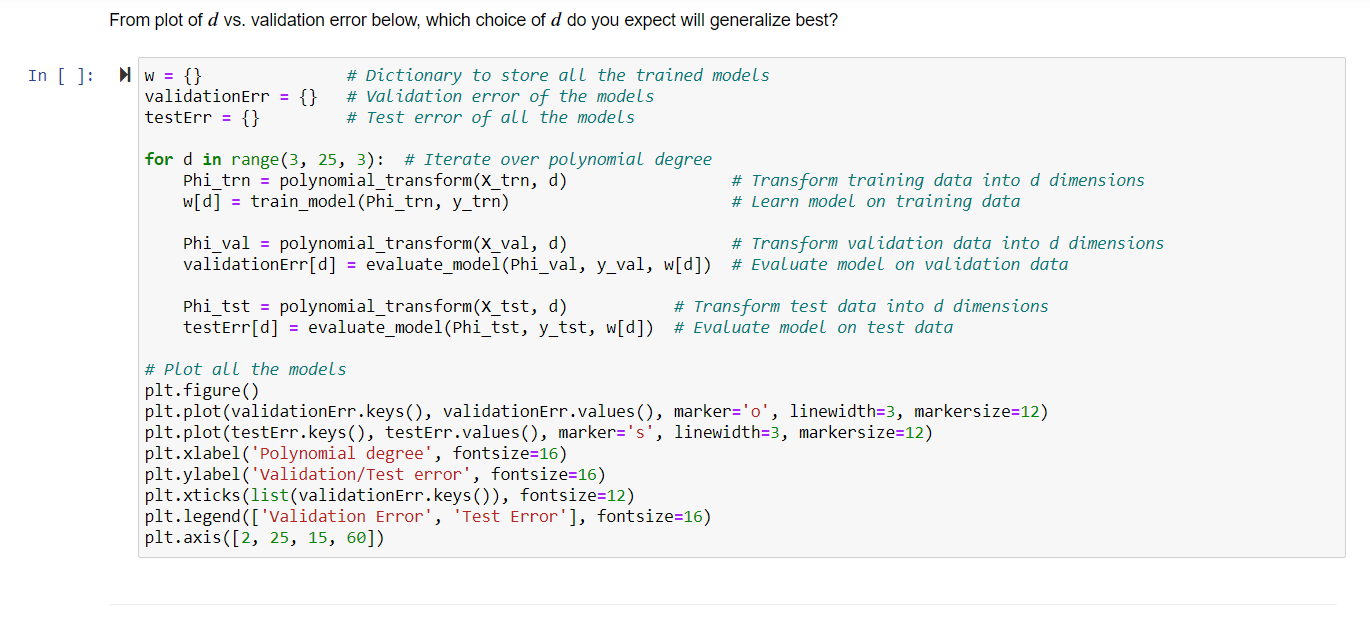 to learn nonlinear models using linear regression, we have to explicitly transform