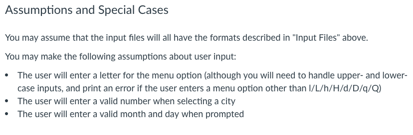 Write the following project in Java: weatherdata files https://anonfile.com0e3b7l2bb/weatherData_zip weathercities.txt https://anonfile.com/t4e5b0ldba/weatherCities_txt