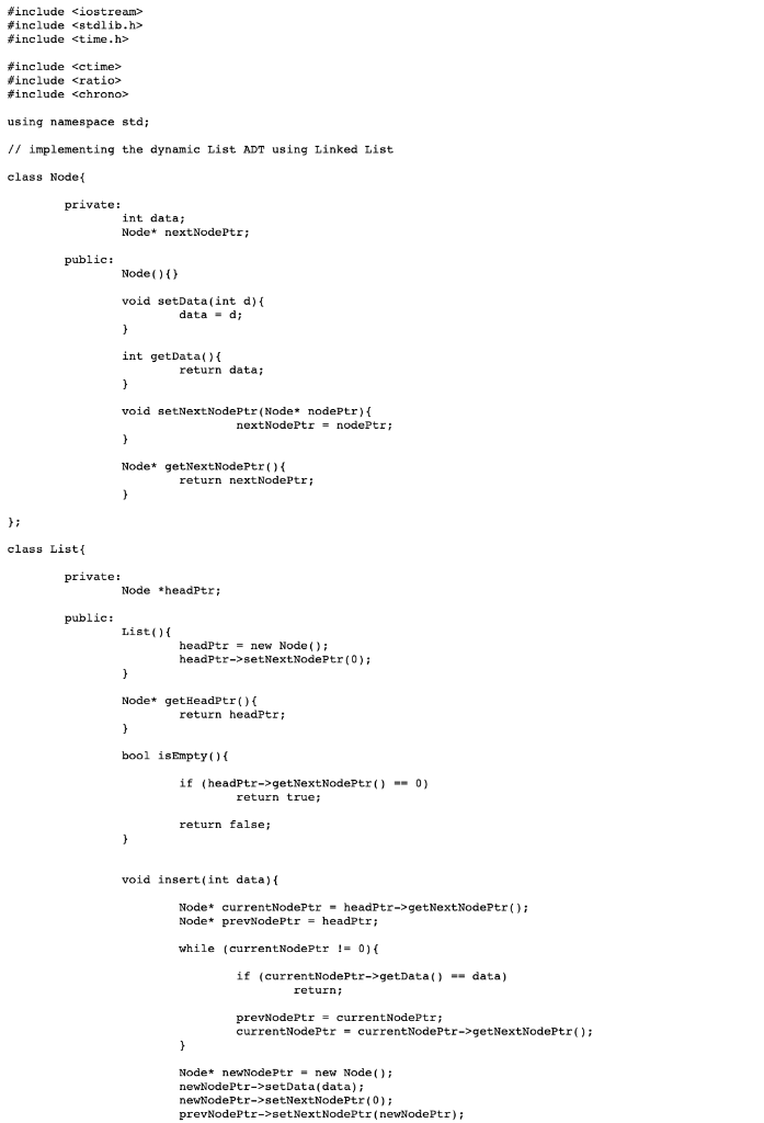countElements class List private: int array: int maxSize; // useful to decide