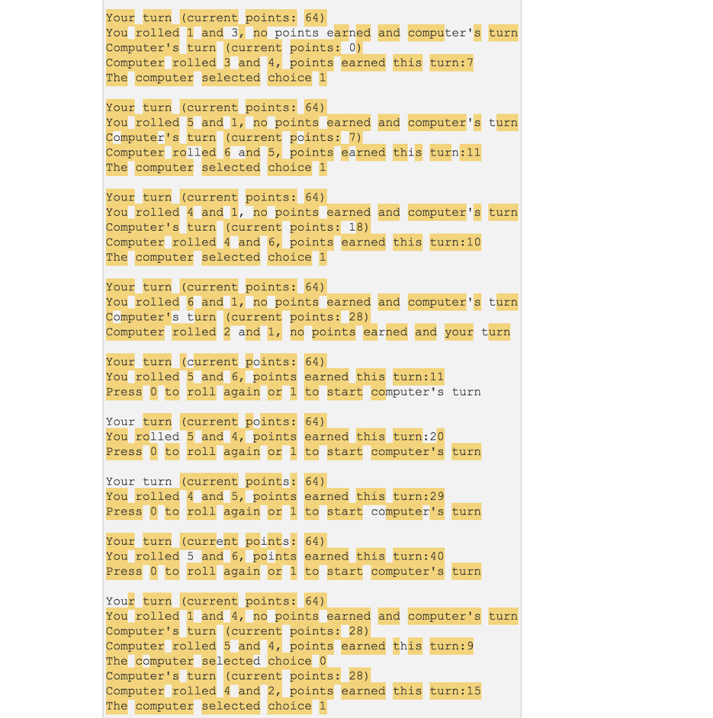 static void main(final String[] args) { int Score = 0; int Total