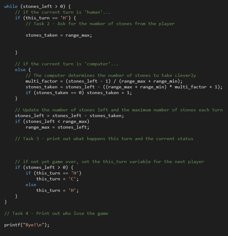 This is a problem of c programming language. Please explain to me
