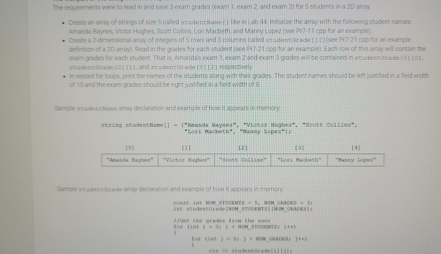 100 87 66 68 75 57 55 33 71 70 78 Student