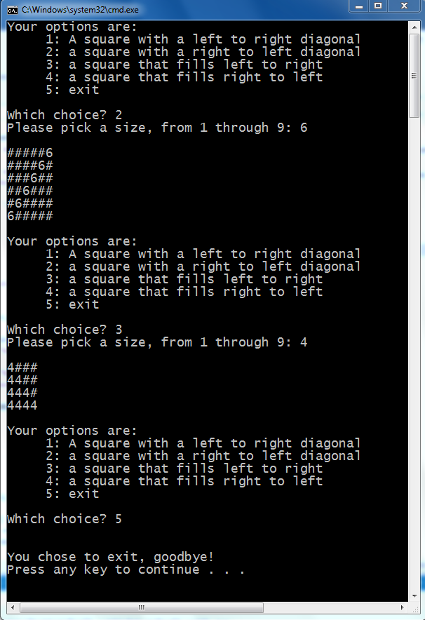 How do I write a program in c++ that asks the user