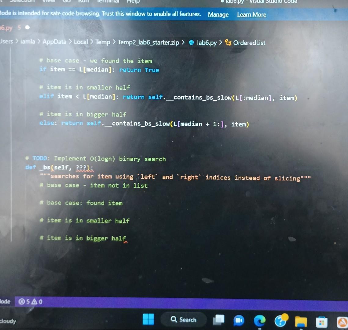 search with the code in the picture? ode is intended for safe