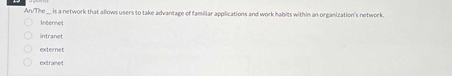  An/The is a network that allows users to take advantage of