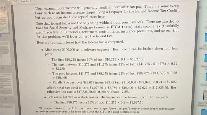 was your 2022 income? 100000 3. In the U.S., all earned income