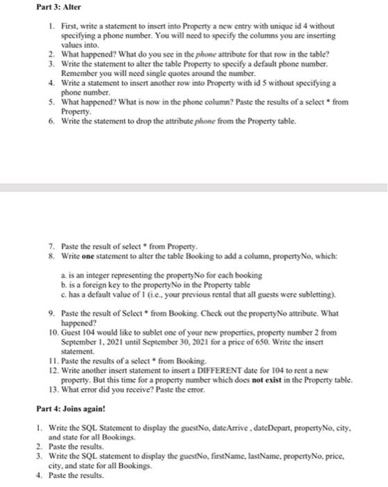 your new properties, property number 2 from September 1, 2021 until September