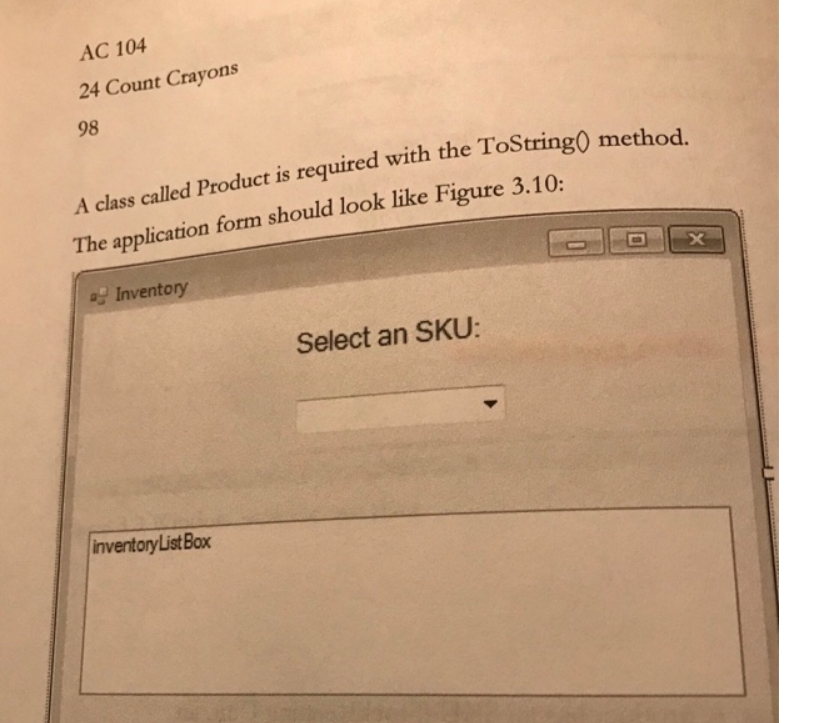 A product has an SKU (StockKkeeping Unit,an n of a particular product),