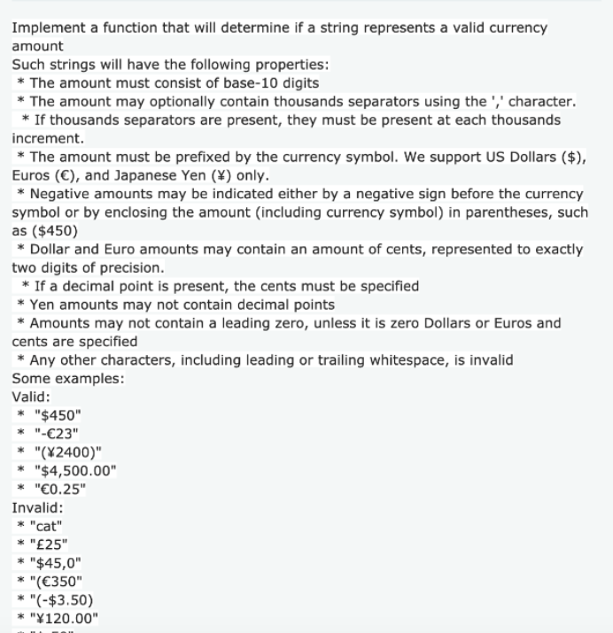  IN JAVA Implement a function that will determine if a string