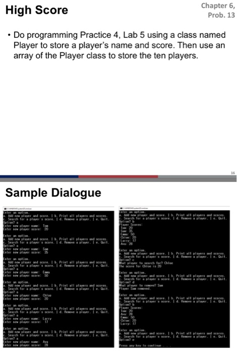  C++ Please add constructor and deconstructor to the class :) High