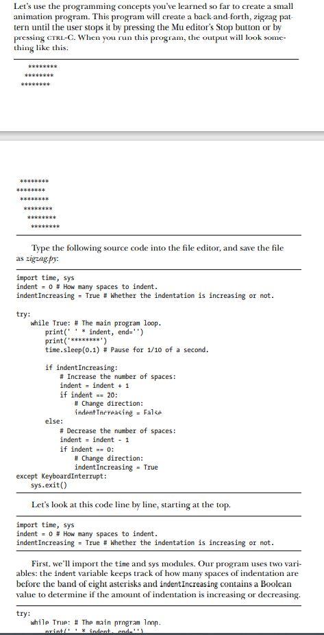 contained in the Zigzag.pdf file. (This is also listed on pages 72