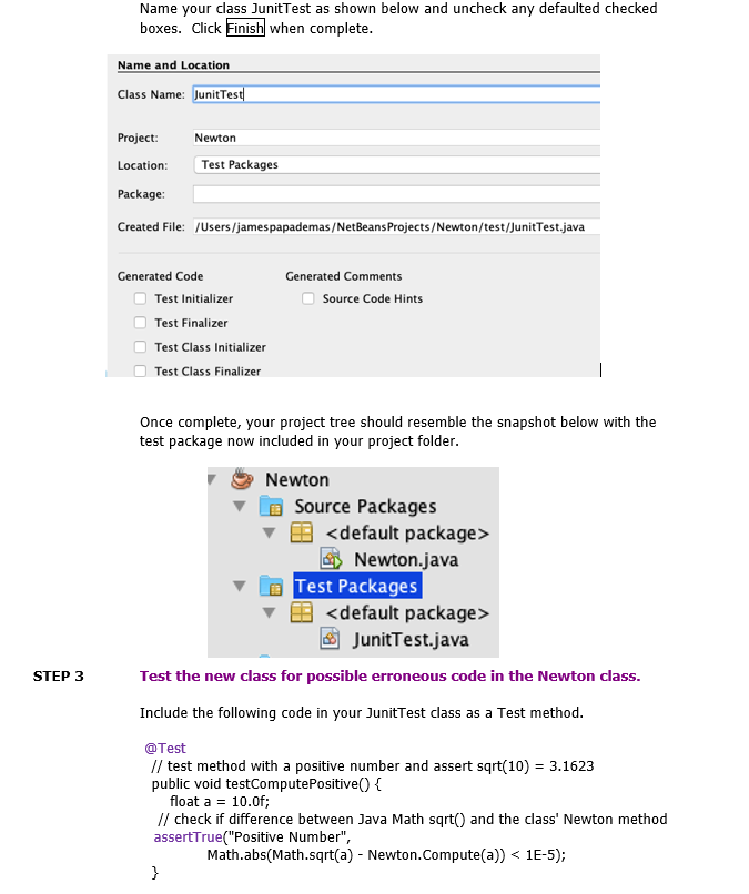 a piece of the program is correct. Running tests automatically helps to