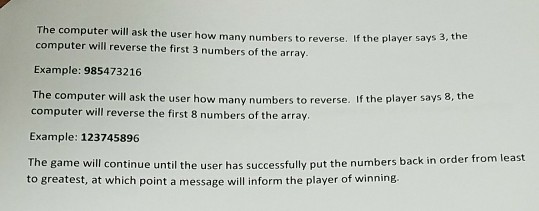 class called AltArray. Complete each of the following sections from the website