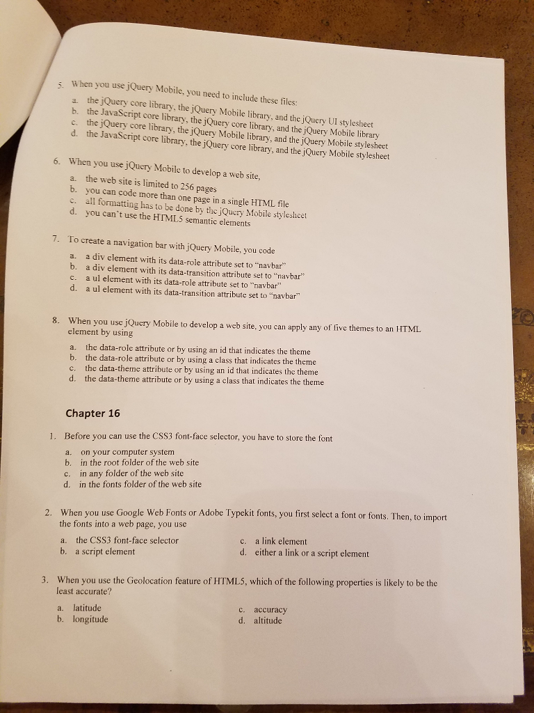  When you use jQuery Mobile, you need to include these files