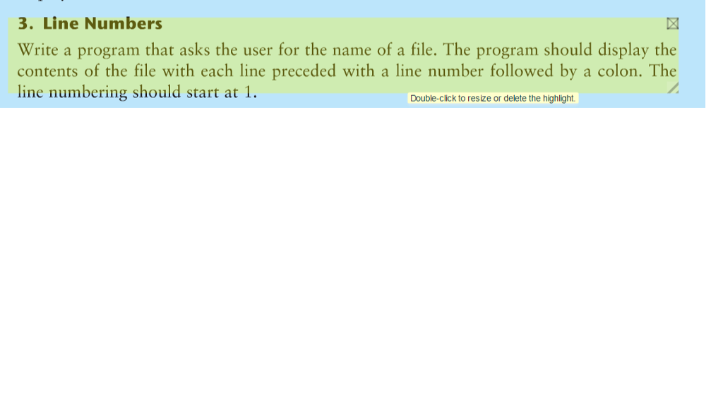 Hi, I need help with writting a program for the follwing exercise