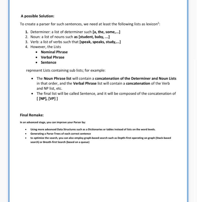a simple Arabic or English sentence is syntactic correct or not. A