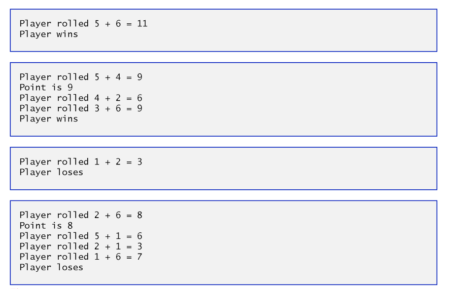 randomNumbers = new SecureRandom(); // enum type with constants that represent the