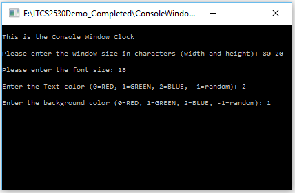 For this project you are to finish programming an application that opens